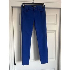 BDG Urban Outfitters Women's Sz 27x30 Blue Twill Midrise Cigarette Jean Stretch